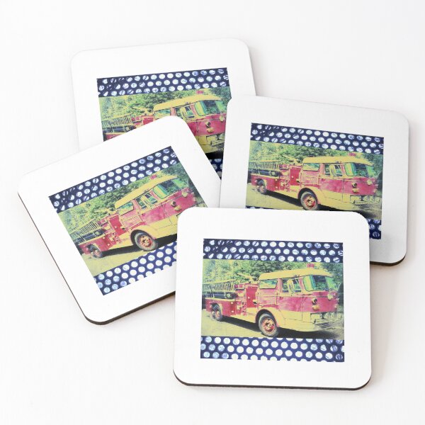 Item preview, Funky Big Red Firetruck designed and sold by 3Pdesigncreators.