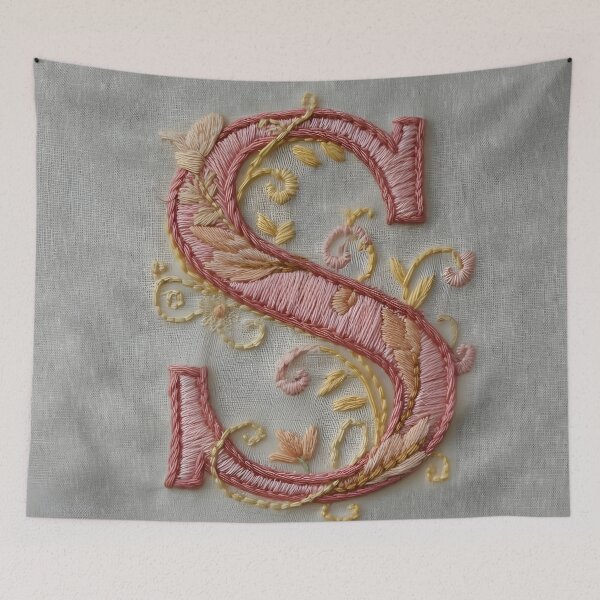 Item preview, S Monogram 01 designed and sold by Lisamariesumner.
