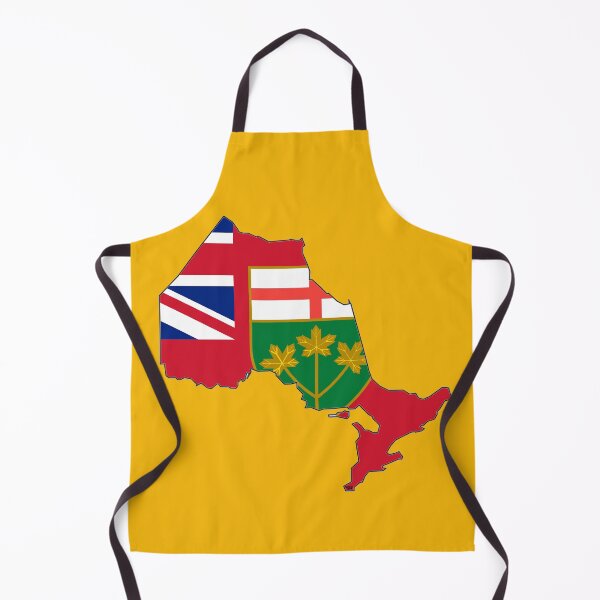 Item preview, Ontario Map with Ontarian Flag designed and sold by Havocgirl.