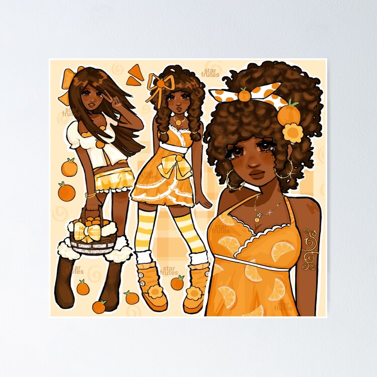 Orange Blossom Sticker