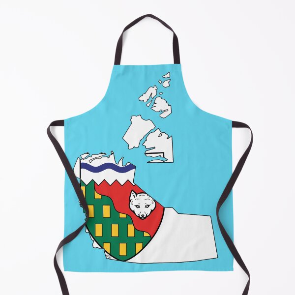 Item preview, Northwest Territories Map with Flag designed and sold by Havocgirl.
