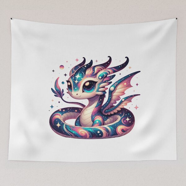 Artikelvorschau, Kawaii Himmlischer Baby-Wyrm-Drache entworfen und verkauft von 2ndSketch.