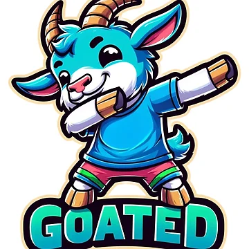 Artwork thumbnail, Goated by G.O.A.T. Supply Co. (Greatest of All Tees)
