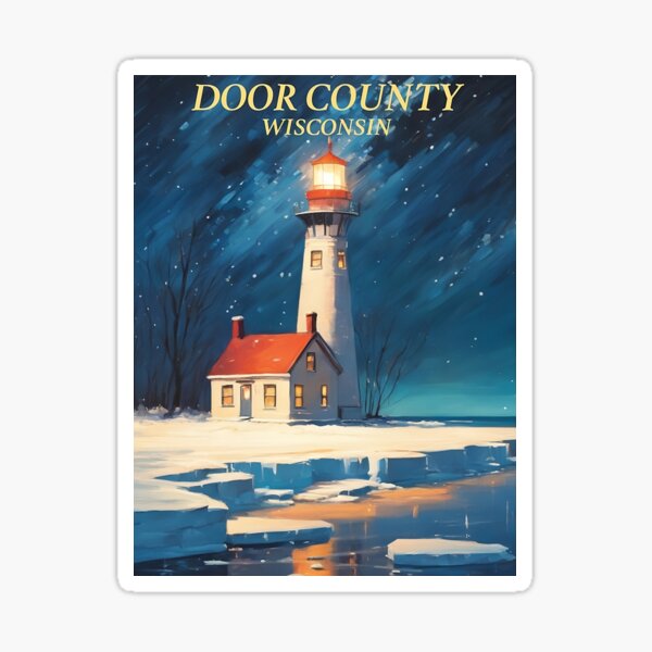 Item preview, Door County, Wisconsin designed and sold by Mikycle.