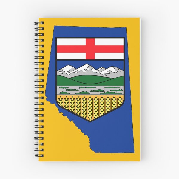 Item preview, Alberta, Canada Map with Albertan Flag designed and sold by Havocgirl.