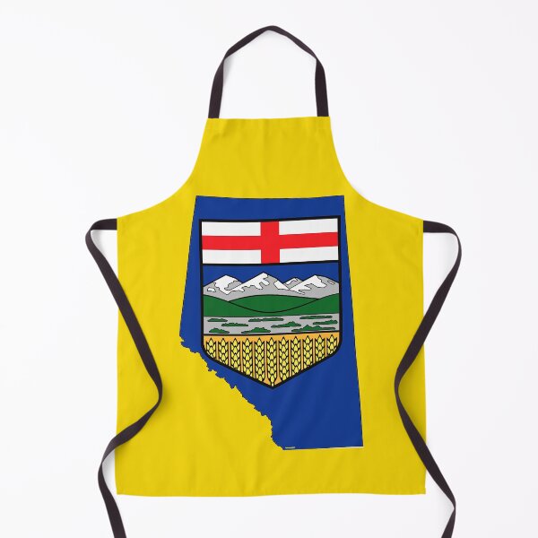 Item preview, Alberta, Canada Map with Albertan Flag designed and sold by Havocgirl.
