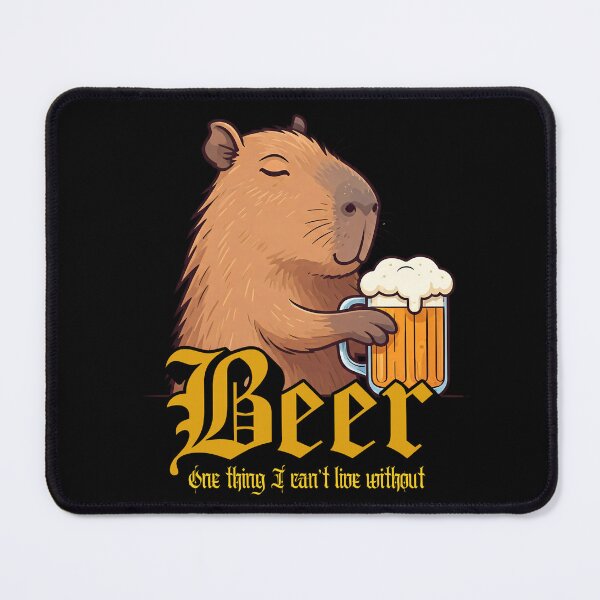 Item preview, Capybeera - Beer, One Thing I Can;t Live Without designed and sold by The magic  Yellow bus.