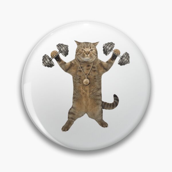 Item preview, Gym cat designed and sold by Goofystoree.