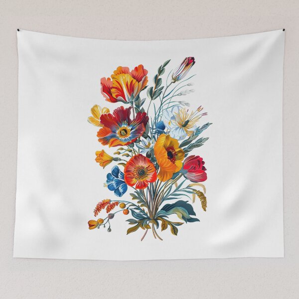 Item preview, Flowers - Colorful floral design designed and sold by Virginiia89.