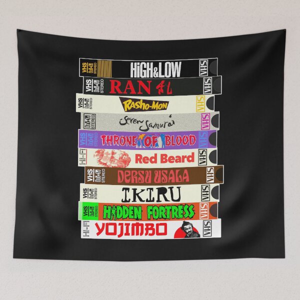 Item preview, Akira Kurosawa VHS Best Of Movie Stack designed and sold by ourkid.
