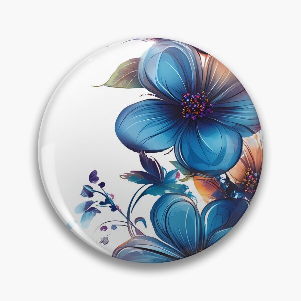 Item preview, Beautiful sketch of colorful flowers designed and sold by Virginiia89.