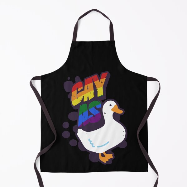 Item preview, Rainbow Gay as Duck LGBT Gay Pride Flag designed and sold by Clara Hollins.