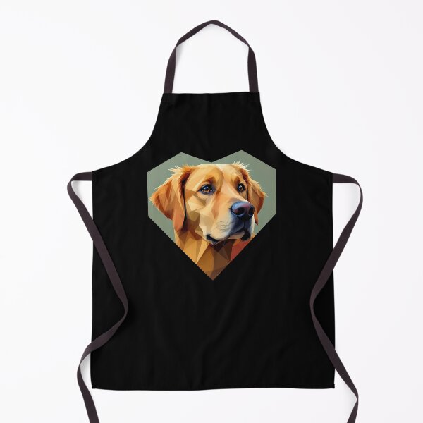 Item preview, Golden Retriever Geometric Art - Modern Dog Lover Design designed and sold by andasanc14.
