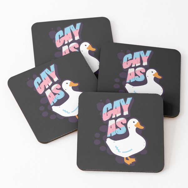 Item preview, Transgender Gay as Duck LGBT Pride Flag designed and sold by Clara Hollins.