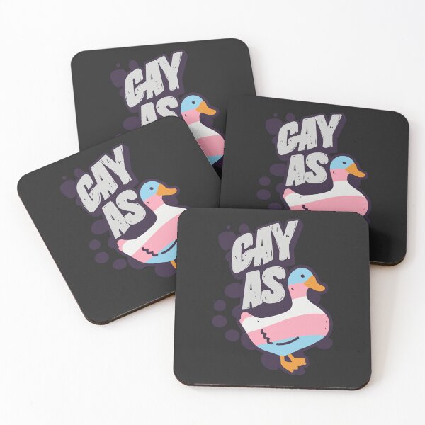 Item preview, Transgender Gay as Duck LGBT Pride Flag designed and sold by Clara Hollins.