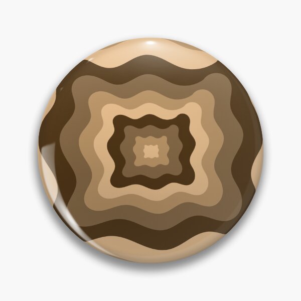 Item preview, Brown Wavy Square Pattern designed and sold by RogerDodger21.