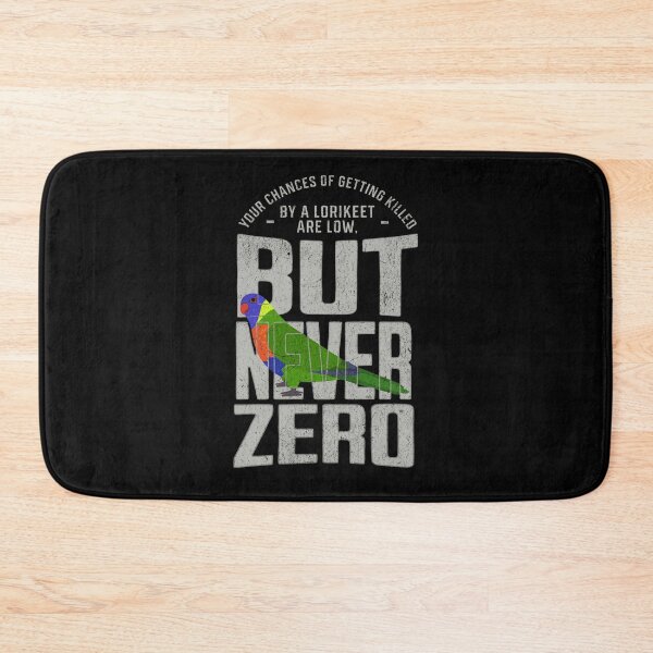 Item preview, Rainbow Lorikeet Never Zero designed and sold by Clara Hollins.