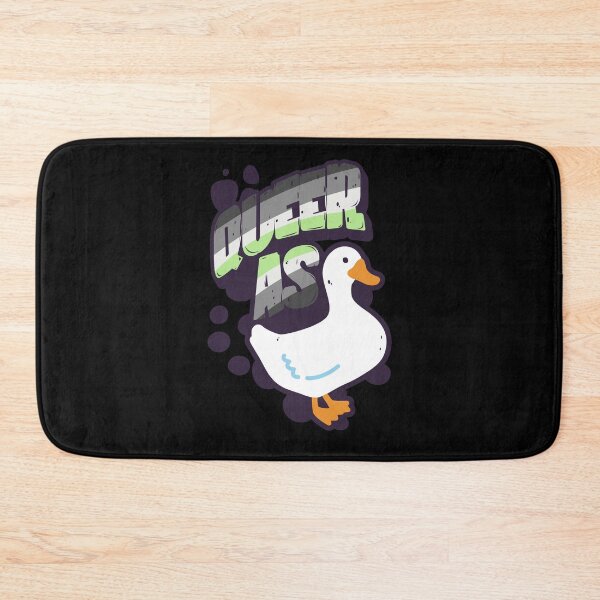 Item preview, Agender Queer as Duck LGBT Pride Flag designed and sold by Clara Hollins.