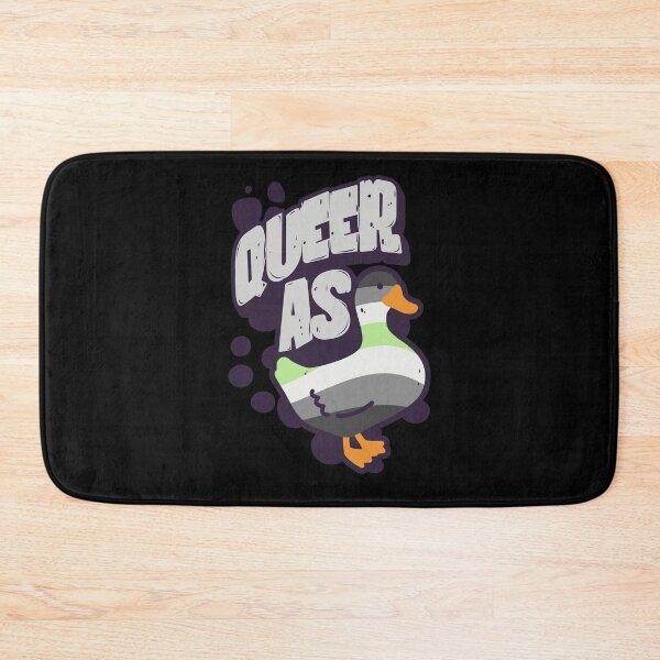 Item preview, Agender Queer as Duck LGBT Pride Flag designed and sold by Clara Hollins.