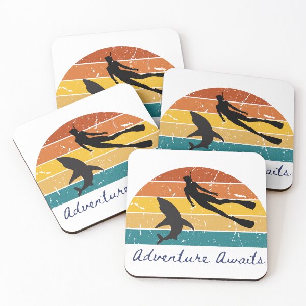 Item preview, Adventure Awaits Scuba Diving designed and sold by JLClassics.