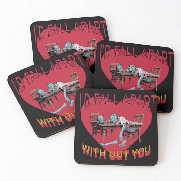 Item preview, I'D FALL APART-CREEPY VALENTINE designed and sold by Geno59l.