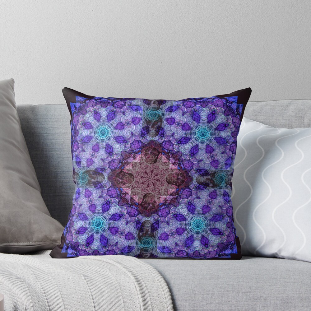 Item preview, Throw Pillow designed and sold by Psychetriptik.