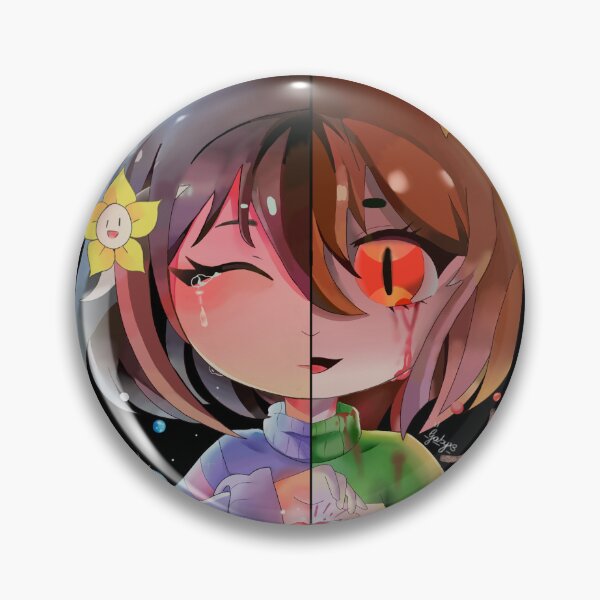Aperçu de l'œuvre Frisk et Chara créée et vendue par HtppsGabyCute.