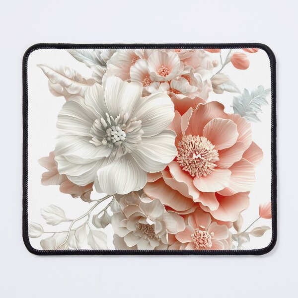 Item preview, Soft pink and white flowers designed and sold by Virginiia89.