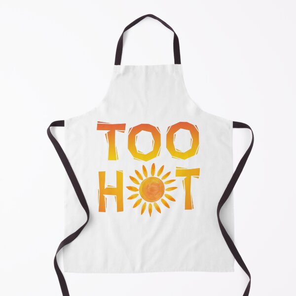 Item preview, Funny Sexy Quote Totally Hot Summer Vacation Watercolor Sun Graphic designed and sold by Bad Kitty Designz.