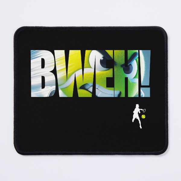 Item preview, Andrey Rublev Bweh Character Tennis Player Quote designed and sold by WUNMANAMI.