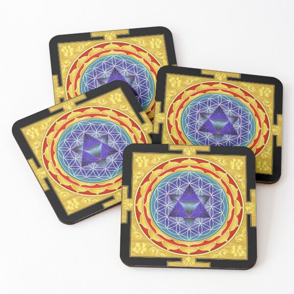 Item preview, Merkaba Lotus flower of life Mandala  designed and sold by ITZDA LOVEXPRESSIONZ.