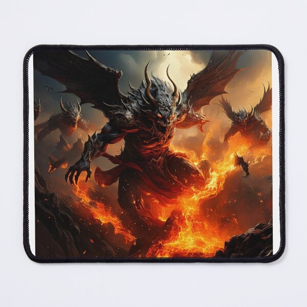 Item preview, Demons Flying designed and sold by enlightenedonez.