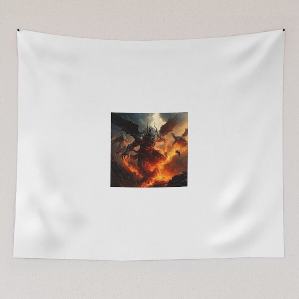 Item preview, Demons Flying  designed and sold by enlightenedonez.