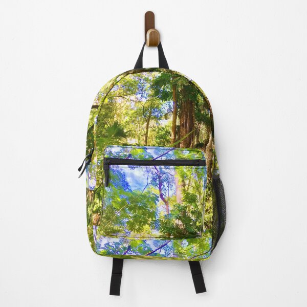 Item preview, Garden with Monsteras, Jacaranda and Brachychiton Gold Coast designed and sold by ginnymac.