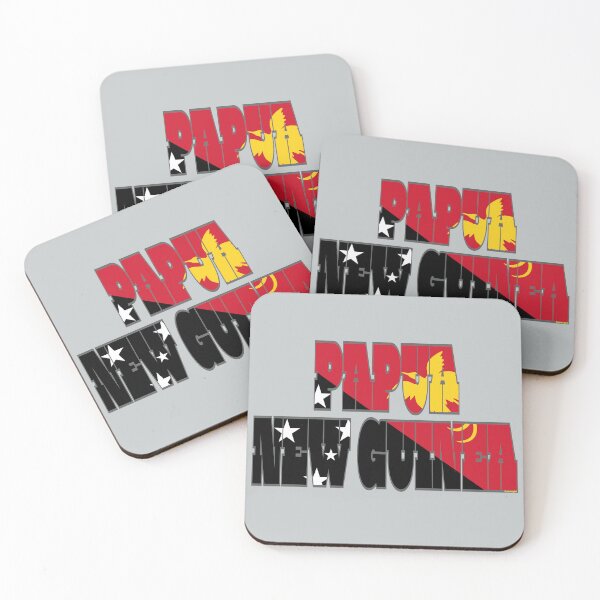 Item preview, Papua New Guinea Font with Papua New Guinean Flag designed and sold by Havocgirl.