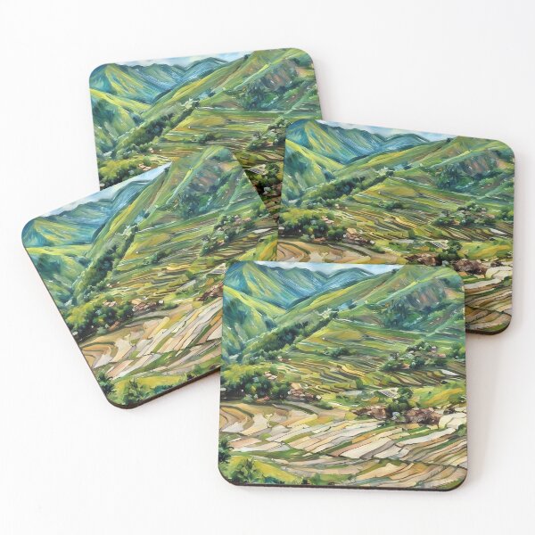 Item preview, Rice Terraces of Banaue  designed and sold by The Wandering Bookworm.