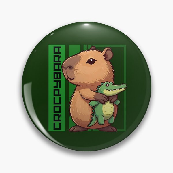 Item preview, Crocpybara Hug designed and sold by The magic  Yellow bus.