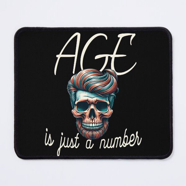 Item preview, Age is just a Number Handsome Skull designed and sold by SunnybyJack.