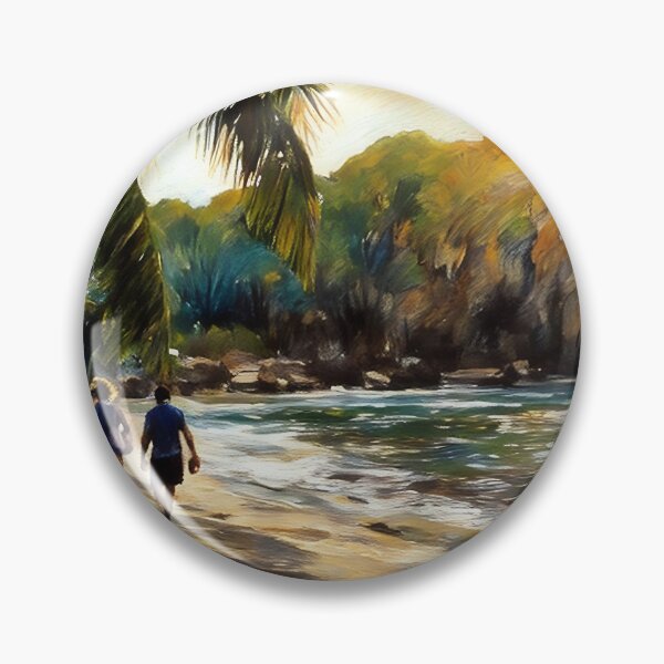 Item preview, Sunset at Lio Beach designed and sold by The Wandering Bookworm.