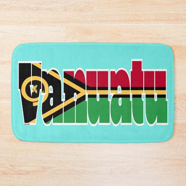 Item preview, Vanuatu Font with Vanuatuan Flag designed and sold by Havocgirl.