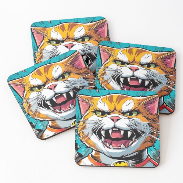 Item preview, Kitty Kombat designed and sold by Thaivi Design.