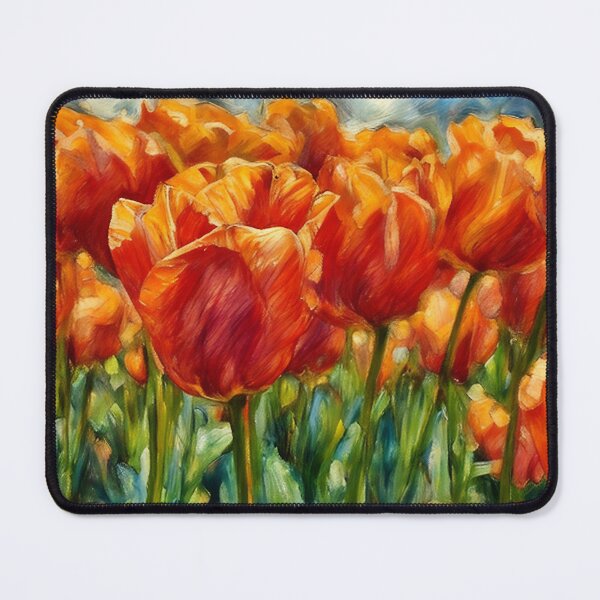 Item preview, Field of Tulips designed and sold by The Wandering Bookworm.