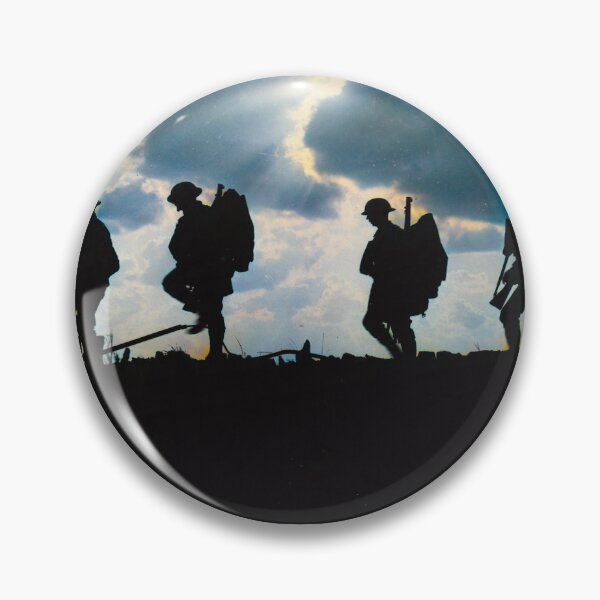Item preview, WWI soldiers walking designed and sold by 19th Century in Color.