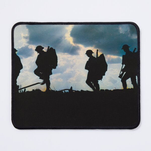 Item preview, WWI soldiers walking designed and sold by 19th Century in Color.