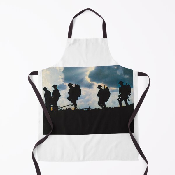Item preview, WWI soldiers walking designed and sold by 19th Century in Color.