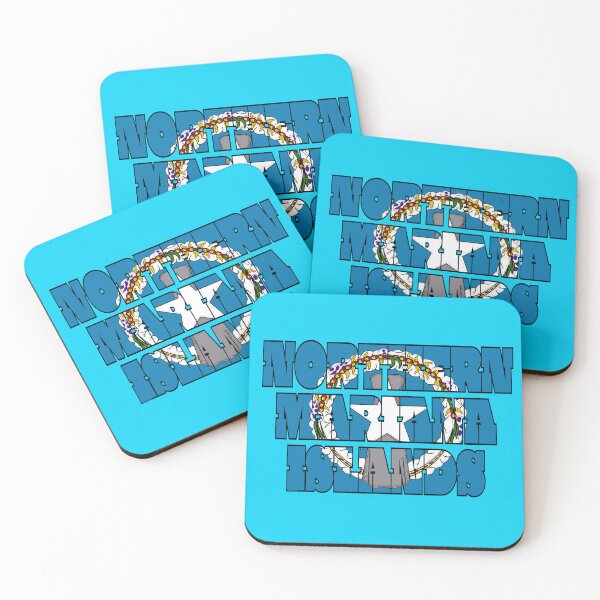 Item preview, Northern Mariana Islands Font with Northern Marianas Islander Flag designed and sold by Havocgirl.