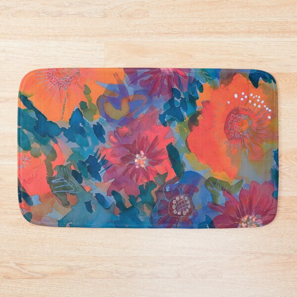 Item preview, Digital Doppleganger. Coral floral smash designed and sold by bekki smith.