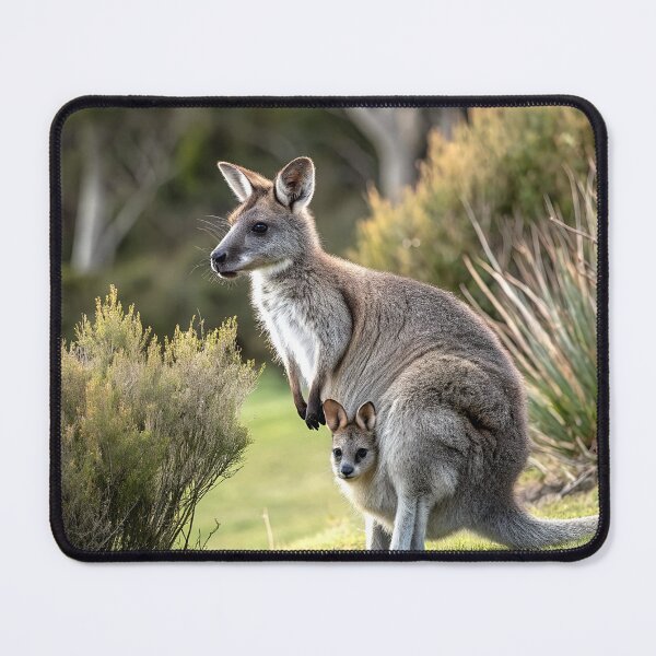Item preview, Kangaroo with joey designed and sold by pawprintz.
