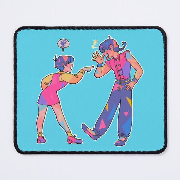 Item preview, ranma and akane fighting (transparent) designed and sold by queenlypirate.