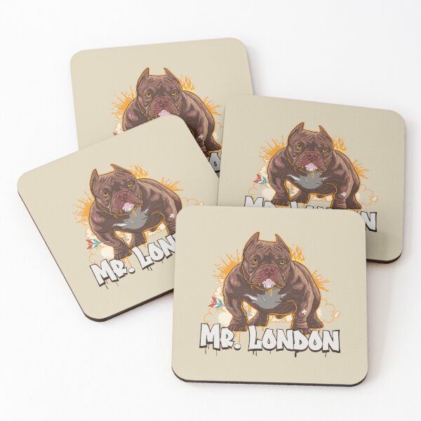 Item preview, Mr London American exotic brindle bully  designed and sold by MBA.
